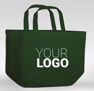 Bolso no tejido de la Navidad de la fábrica que embala a Tote Printed Shopping Grocery Bags no tejido con el logotipo, protección del medio ambiente