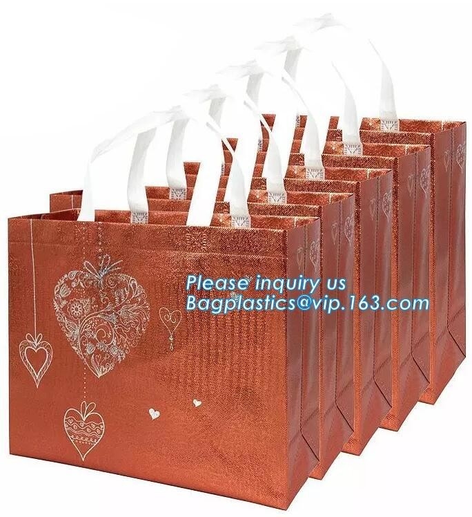 Bolso no tejido laminado de alta calidad de los PP del precio de fábrica, bolsos no tejidos modificados para requisitos particulares al por mayor del logotipo de la impresión con la secuencia para enviar y dirección