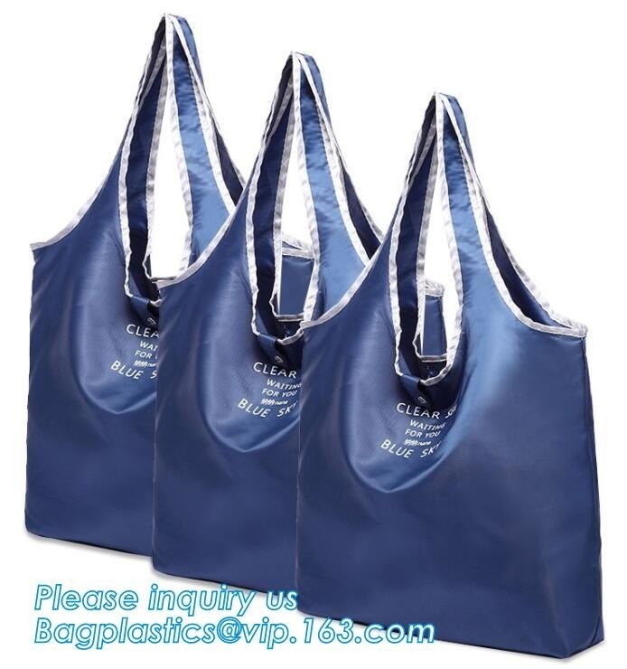 mochila del lazo del poliéster 190T/210d, bolsos de lazo personalizados para los niños, poliéster, foldi barato modificado para requisitos particulares poliéster
