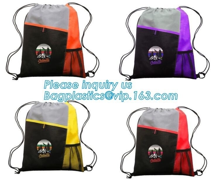 Nuevo poliéster vendedor caliente llegado Tote Bag, bagplastics plegable de encargo barato de los bolsos del poliéster del diseño plástico de la bola que hace compras