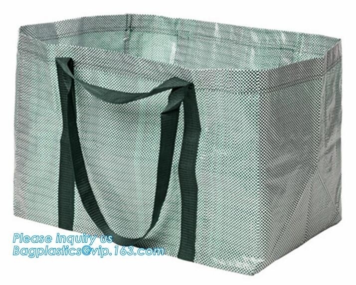 Impresión de encargo de la imagen reciclar el bolso tejido Pp promocional laminado de las compras, fábrica Logo Reusable Folda de encargo de la promoción