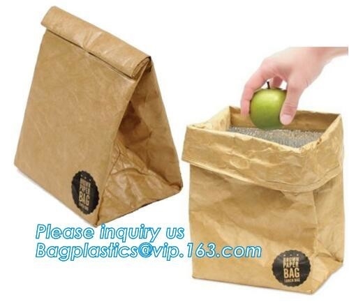 Bolso promocional impermeable respetuoso del medio ambiente de Tyvek, Tyvek que hace compras Tote Bag, bagease reutilizable promocional del bolso que hace compras de Tyvek