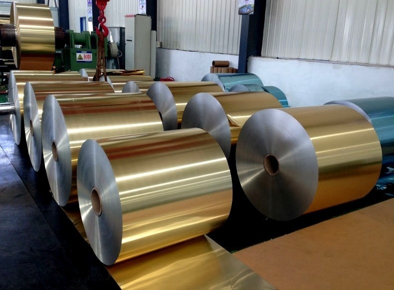 Rollo resistente del papel de aluminio de la alimentación, hoja de aluminio enorme de Rolls 20microns Lidding para el paquete de ampolla farmacéutico