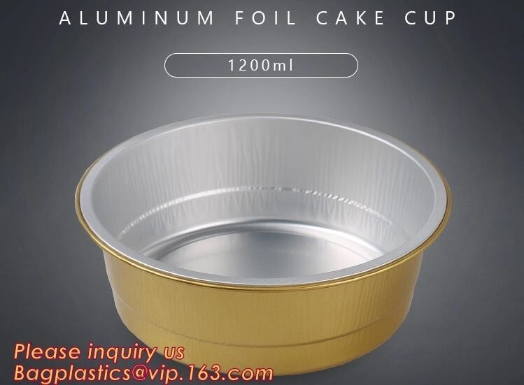 Comida disponible rectangular del papel de aluminio que preserva el envase, conta disponible del papel de aluminio de 15ml 25ml 50ml 150ml 250ml
