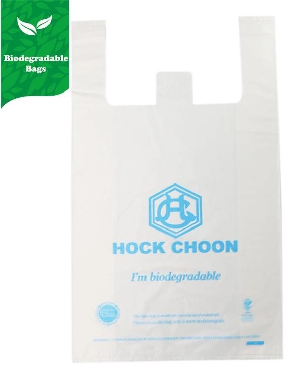 Abonable recicle el bolso biodegradable de los residuos orgánicos/el bolso de basura plástico disponible, cocina abonable del bolso de basura del pla era