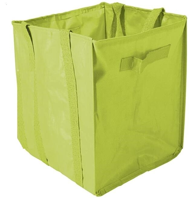 El almacenamiento reutilizable resistente de la extra grande empaqueta los cubos de los compartimientos de las cajas de almacenamiento del bolso que llevan w/Zipper de la mochila móvil del cierre