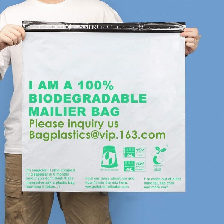 Bolsos de envío amistosos de Eco del correo abonable con las fuentes de empaquetado amistosas de los sobres de Eco que envían bolsos