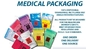 Plastic Biohazard Bags , Biohazard Garbage Bags Medical Packaging Self Seal Adhensive