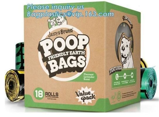 El impulso de la basura del perro de la tela empaqueta el dispensador del bolso del impulso del tenedor/del animal doméstico con el clip del mosquetón