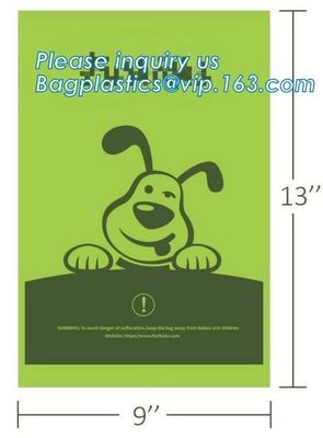 El animal doméstico Cat Dog Waste Bag/la prueba del escape del bolso del impulso del perro del lazo escoge encima de repuesto